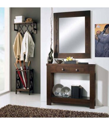 Recibidor Mesa Consola con Cajon Grande y con Espejo, Conjunto Mueble –  Cógelo Ya