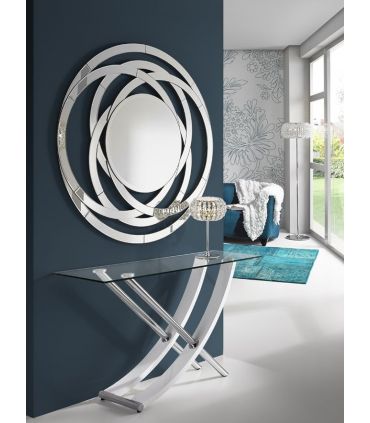 Espejo de pared moderno online  Espejos de pared, Espejos decorativos para  sala, Decoracion espejos pared