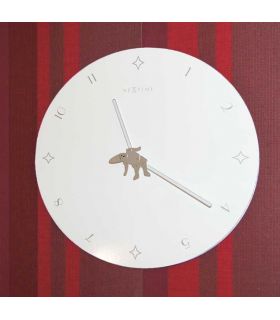 Reloj de pared TIMES Y KAIROS oval 120 cm x 88 cm