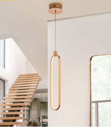 Colgante LED de diseño moderno Colección COLETTE Oro Rosa