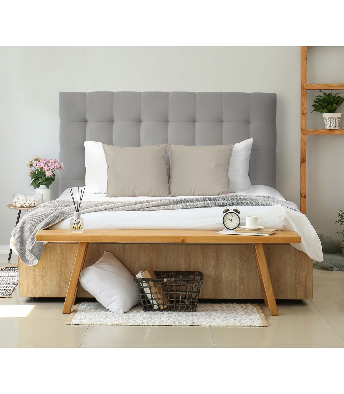 Cabecero de cama 120 - Cabeceros de cama  Cabeceros tapizados directos de  fábrica