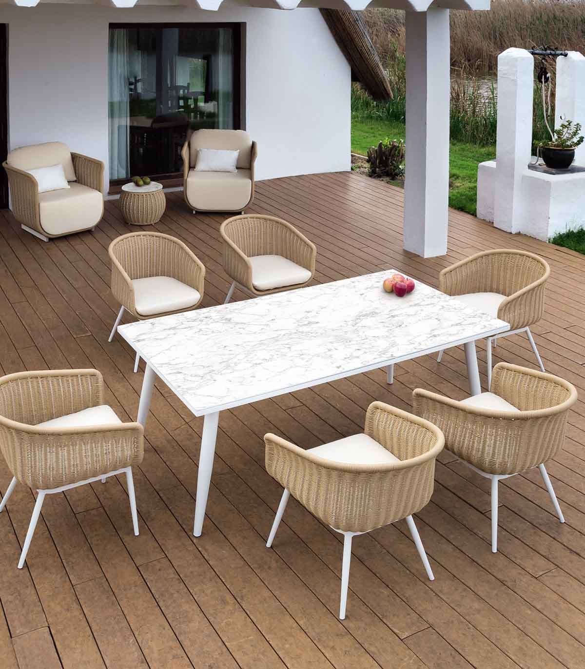 Mesa y 2 sillas para Terraza y Jardín  Muebles de exterior, Muebles de  jardin, Decoración de patio exterior
