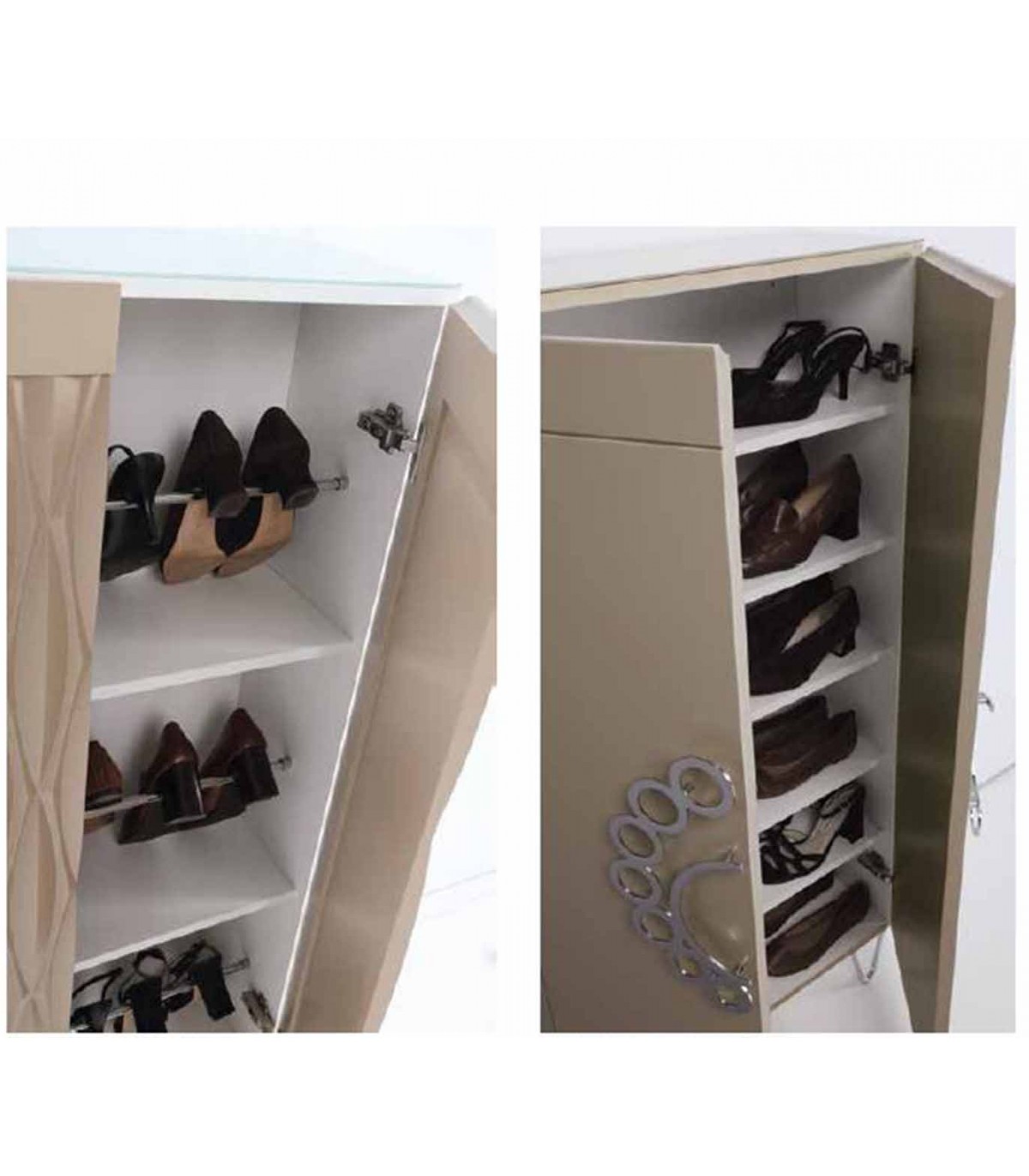 SogesPower Zapatero de madera de 5 niveles de 29.5 pulgadas, organizador de  zapatos, estante de almacenamiento de zapatos, zapatero de pie libre, teca