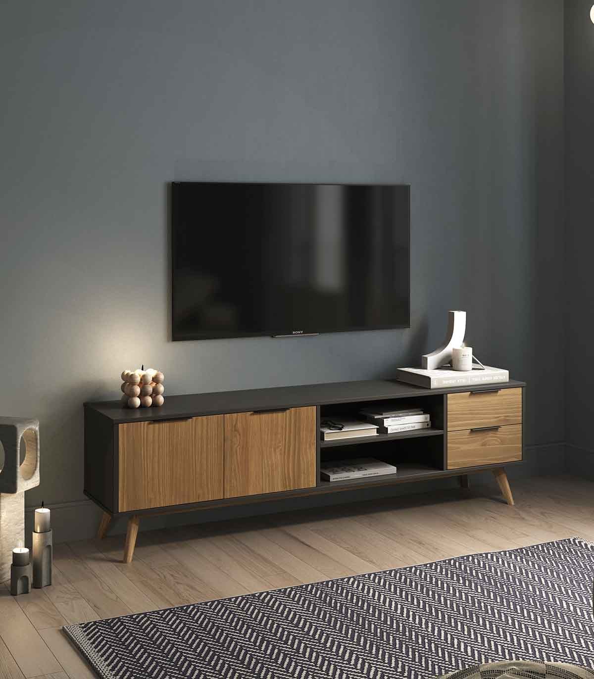 Muebles tv de madera