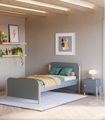 Cama infantil en madera ENOLA Verde