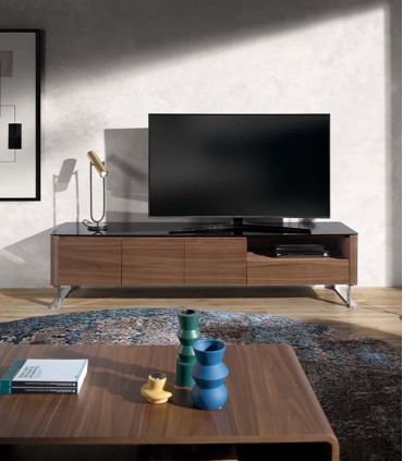 Mesa de Televisión de Diseño en Madera : Modelo TRACER