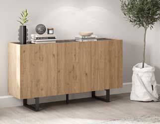 Aparador de madera MILENA, Muebles Aparadores Modernos
